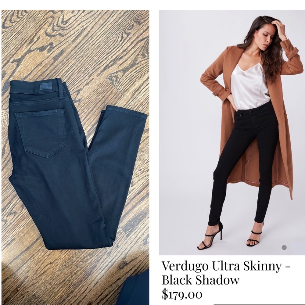 PAIGE Verdugo ultra skinny size 28 in black